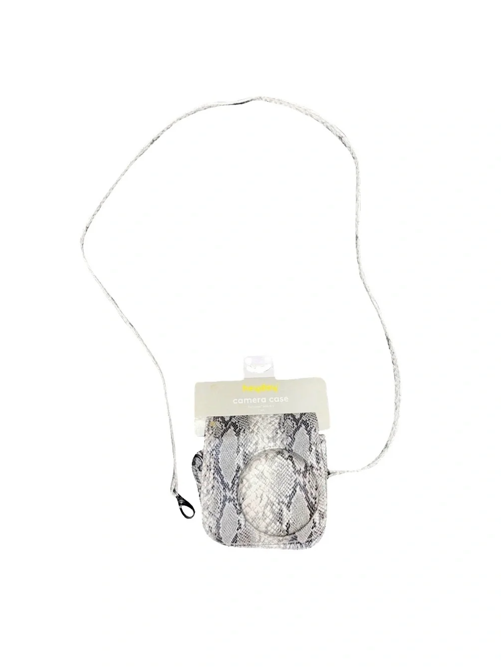 NWT HEYDAY WHITE REPTILE PRINT CAMERA CASE ✨